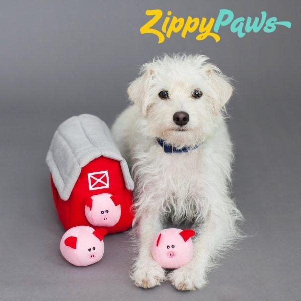 Zippypaws ジッピーポウズ 小屋と赤ちゃんブタ達 犬用 インポート おもちゃ Pig Barn With Bubble Babiez Ps Zp 1 アイビスusオートパーツ 通販 Yahoo ショッピング
