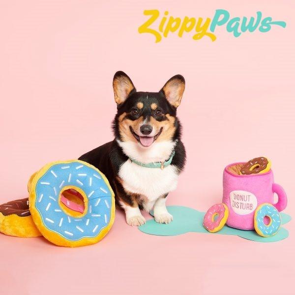 Zippypaws ジッピーポウズ コーヒー ドーナツ 犬用 インポート おもちゃ Coffee And Donutz Ps Zp 866 アイビスusオートパーツ 通販 Yahoo ショッピング