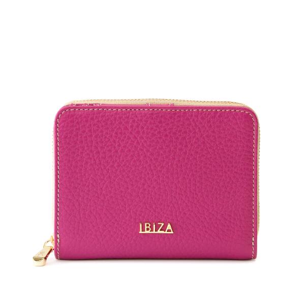 イビサ公式 コンパクト 二つ折り 財布 レディース ラウンド ファスナー 本革 人気 コンパクト 使いやすい レザー 牛革 ハンドメイド ギフト プレゼント 誕生日コンパクト 財布 二つ折り レディース 本革 ラウンド ファスナー 旅行 ト...