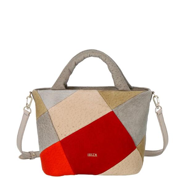 イビサ公式 ハンド バッグ ショルダー 斜めがけ ペッカリー 本革