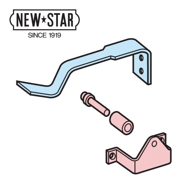 NewStar ニュースター 引き戸クローザー 6型・フロント枠用部品