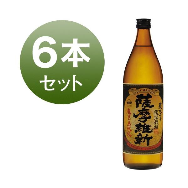 薩摩維新 芋焼酎 鹿児島 小正醸造 25% 900ml 6本セット