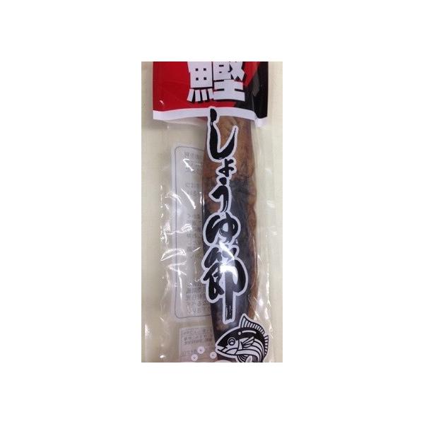 極上のかつお生利節を独自の製法にて調味したしょうゆで衛生的に仕上げた製品です。袋から出してしょうゆはつけたままお召し上り下さい。原材料名：かつお、醤油、みりん、砂糖、調味料（アミノ酸等）、甘味料（甘草）、着色料（カラメル）