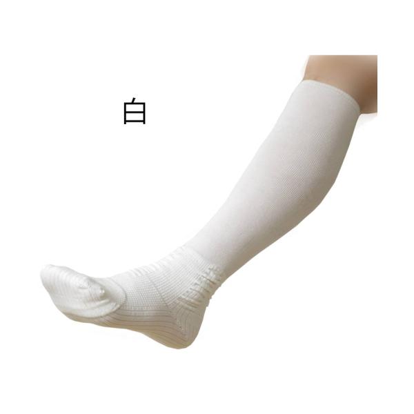 （3足組）むくみ対策靴下 25-26cm／白（コーポレーションパールスター）MKM25W