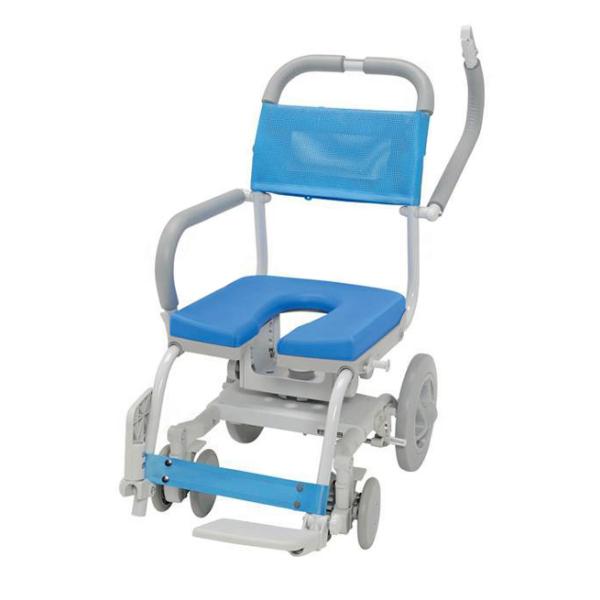 UCHIE ウチエ 介護 入浴 くるくる 車椅子 ウチヱ くるくるチェアD／U型シートタイプ（ウチエ）KRU-174