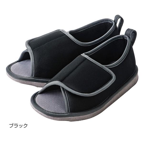 【カラー】ブラック【参考足サイズ】3L：27〜28cm【参考足囲】3L：24〜28cm【材質】本体：ポリエステル　中底：ポリエステル・PVC　底面：発泡ウレタン　滑り止め：ゴム【メーカー品番】091296