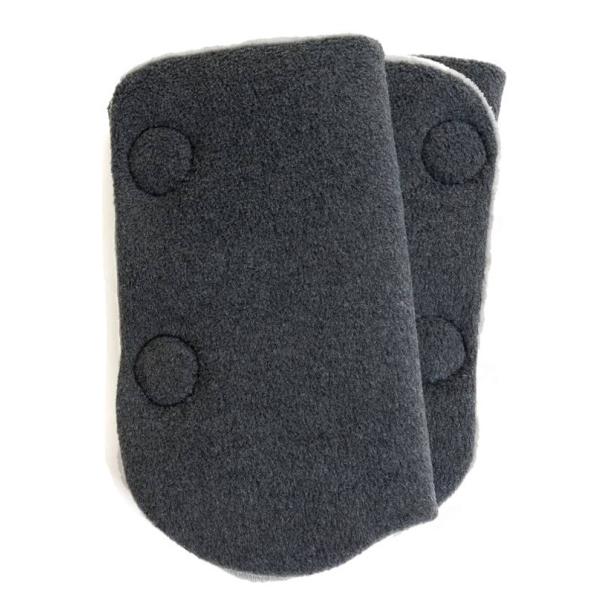 あゆみ 巻けるレッグウォーマー（左右セット）／グレー（徳武産業