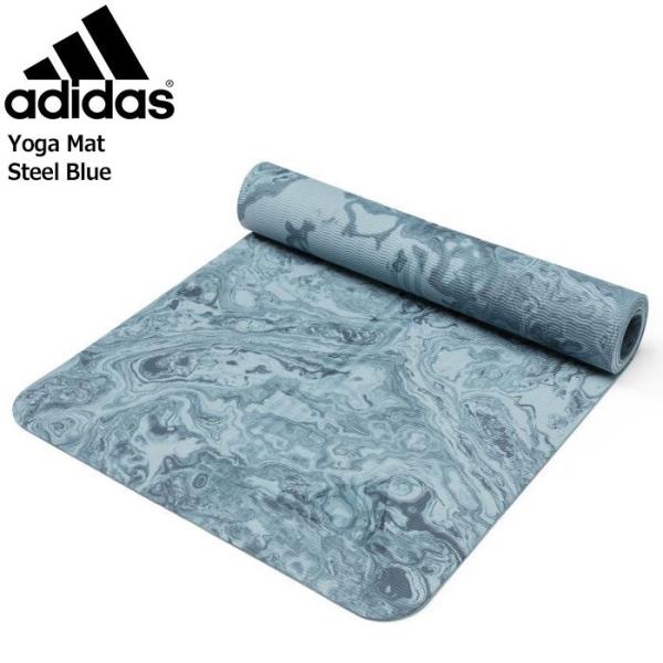 adidas（アディダス） ヨガマット スチールブルー ( Yoga Mat Steel
