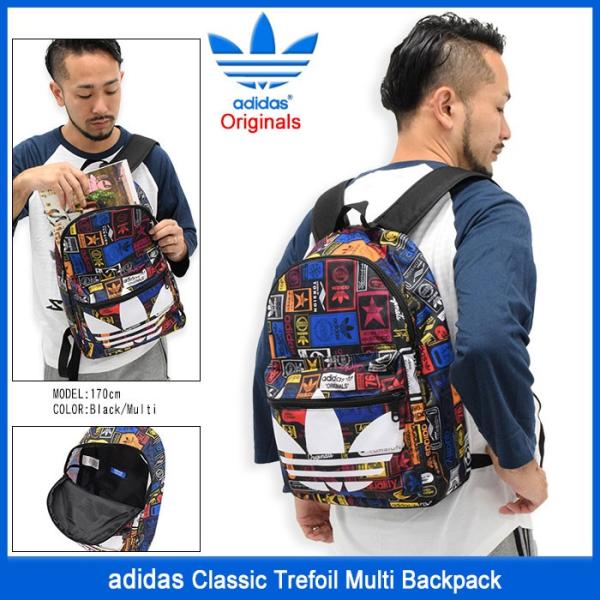 adidas アディダス バックパック リュック 鞄 バッグ 総柄 サーフィン