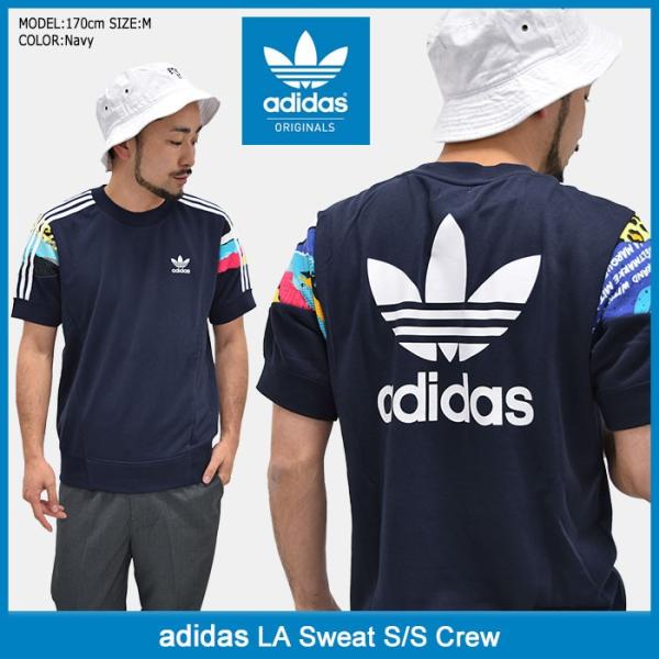 adidas Originals アディダス カットソー 半袖 メンズ LA スウェット