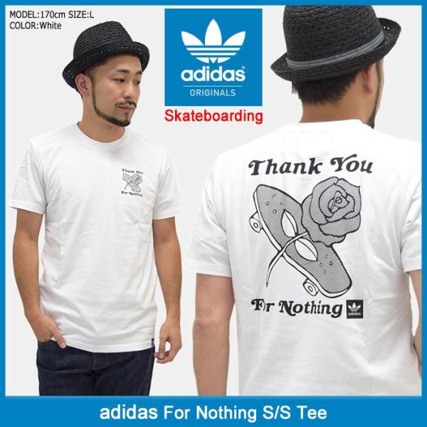 アディダス adidas Tシャツ 半袖 メンズ フォー ナッシング オリジナル