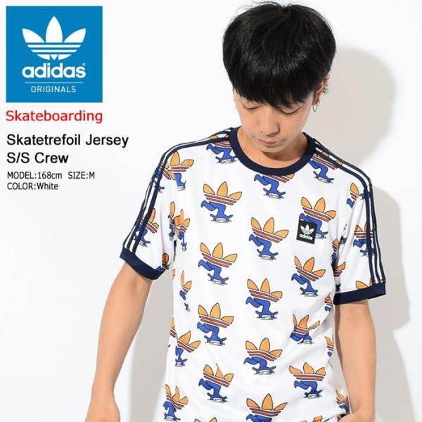 アディダス カットソー 半袖 adidas メンズ スケート