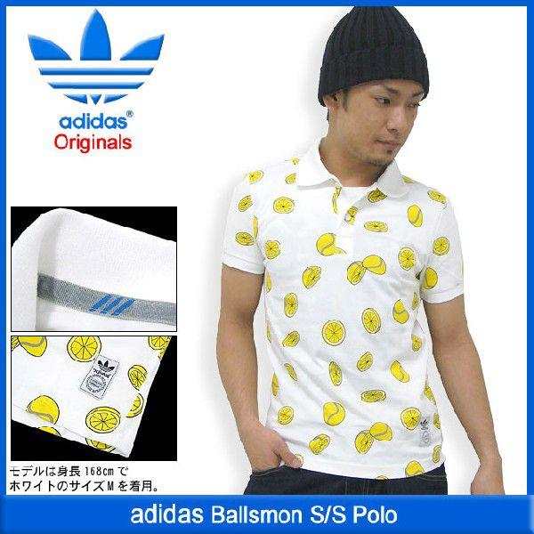adidas Originals アディダス ボールズモン ポロシャツ 半袖