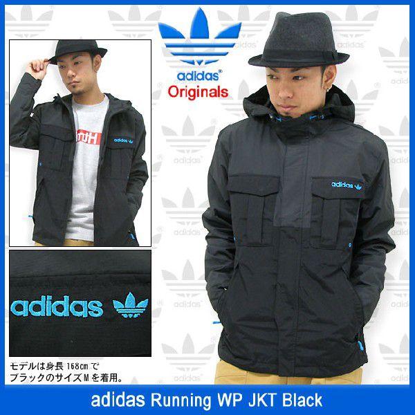 adidas Originals アディダス ランニング WP ジャケット ブラック