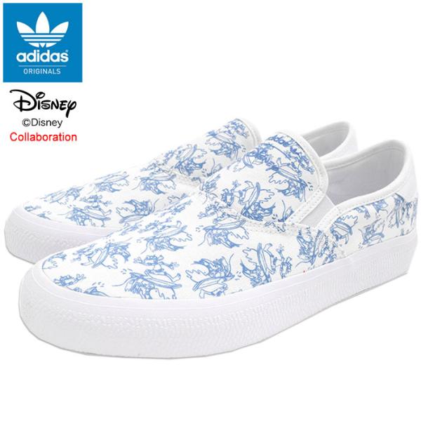 アディダス スニーカー adidas メンズ 男性用 ディズニー スリーエムシー スリップ スポーツ グーフィー Footwear White/Light Blue (FV9888)