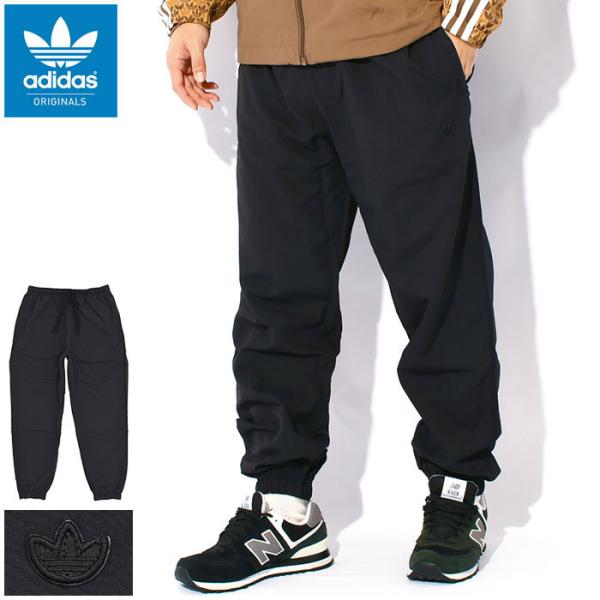 adidas originals EQT ナイロンパンツ BLK (O) adidas パンツ カーゴパンツ ワイド / アディダスオリジナルス