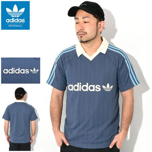 adidas Originals アディダス シャツ 半袖 メンズ ストライプ