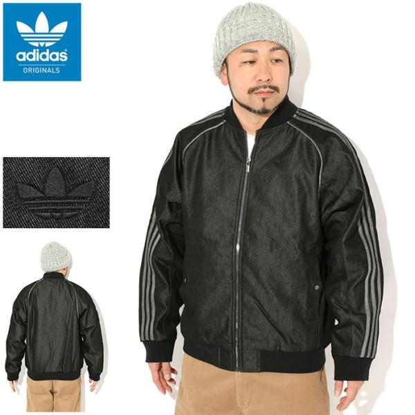 adidas デニムジャケット XL adidas】 Originals denim jacket Black ☆正規品 (adidas/デニム