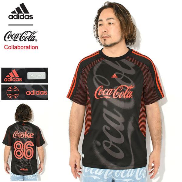 アディダス カットソー 半袖 adidas メンズ コカ・コーラ チームガイスト 26 ジャージ コラボ オリジナルス ( Coca-Cola Teamgeist 26 Jersey Crew KY2104 )