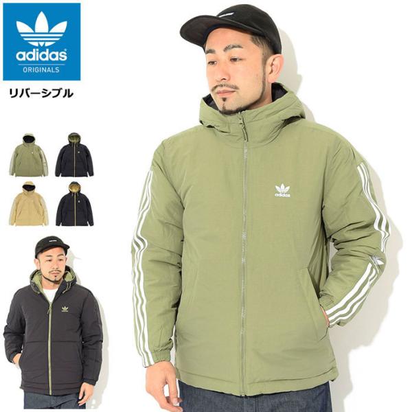 アディダス adidas Originals リバーシブル ナイロンジャケット adidas Originals アディダス ジャケット メンズ ロック アップ