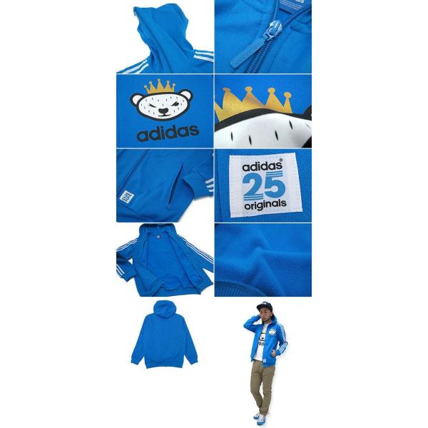 アディダス オリジナルス Nigo Adidas Originals By Nigo ジャージ ジップ スルー フーディー ジャージー ジャケット ライトブルー M Buyee Buyee Japanese Proxy Service Buy From Japan Bot Online