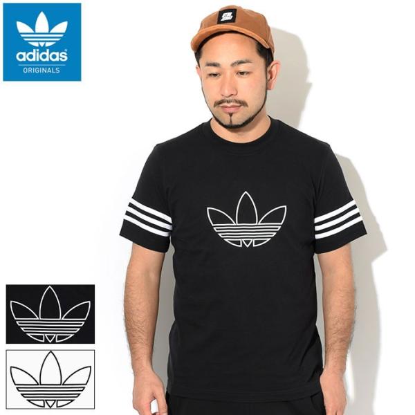 T adidas Outline S S Tee Originals FM3897 FM3894 adi outlinest ice field Yahoo