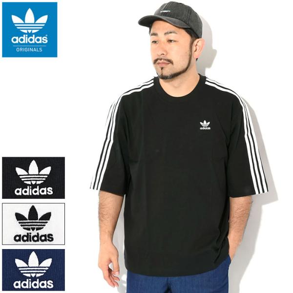 正品 adidas T-shirt アディダスTシャツ/ビーチ デイTシャツ adidas Originals アディダス Tシャツ 半袖 メンズ オーバー