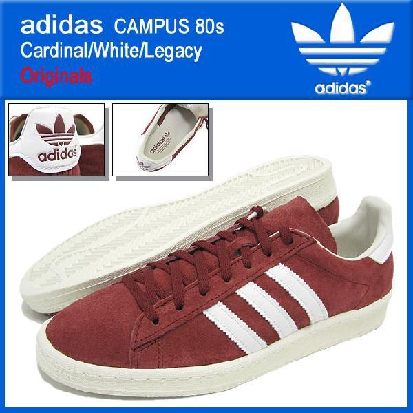 adidas Originals アディダス スニーカー キャンパス 80s Cardinal