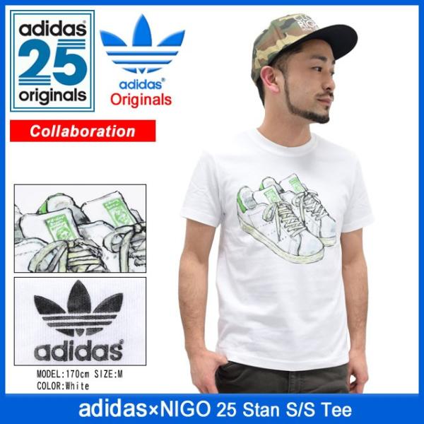アディダス オリジナルス×NIGO adidas Originals by NIGO 25 スタン Tシャツ 半袖 (25 Stan S/S Tee  Originals メンズ 男性用 S24491)