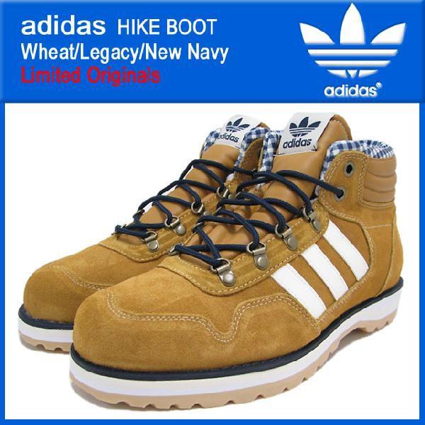 アディダス adidas ハイク ブーツ Wheat/Legacy/New Navy 限定 オリジナルス メンズ(adidas HIKE BOOT  Wheat/Legacy/New Navy Limited Originals V23216)