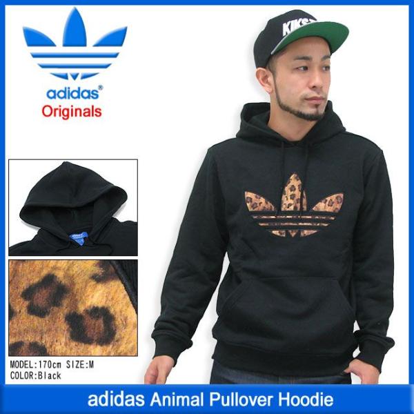 adidas Originals アディダス アニマル プルオーバー フード adidas Originals アディダス アニマル プルオーバー フード