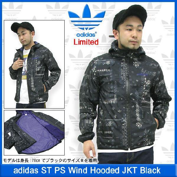 adidas(アディダス) Hooded Windbreaker Jacket ジャケット ADIDAS ORIGINALS HOODED JACKET WINDBREAKER 2017 GREY SIZE M