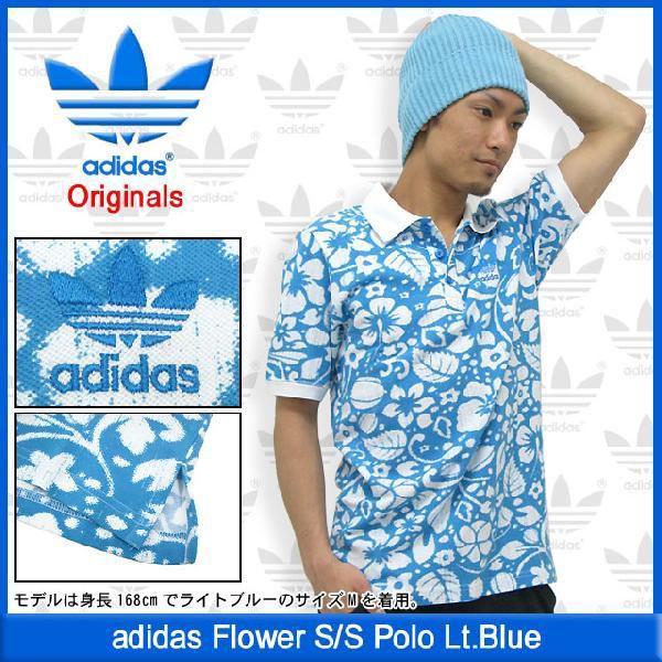 adidas originals ポロシャツ ライトブルー adidas 【超美品】アディダス 半袖ポロシャツ ライトブルー系
