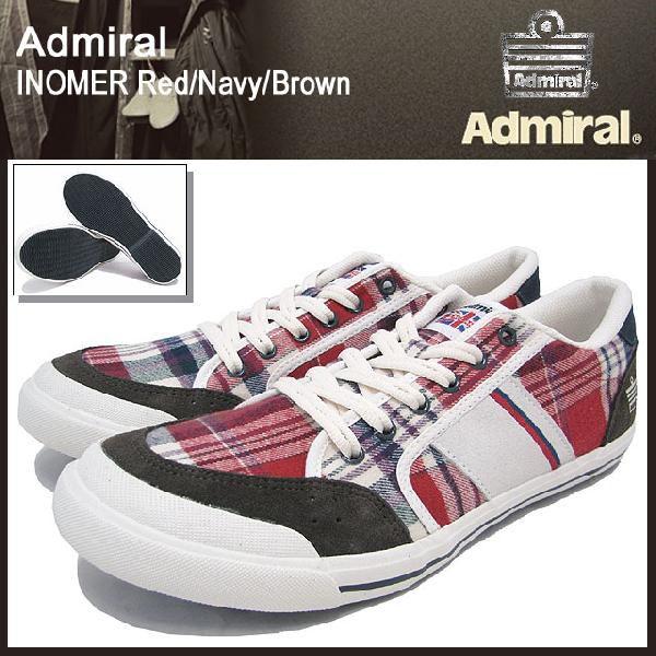 Admiral アドミラル スニーカー イノマー レッド/ネイビー