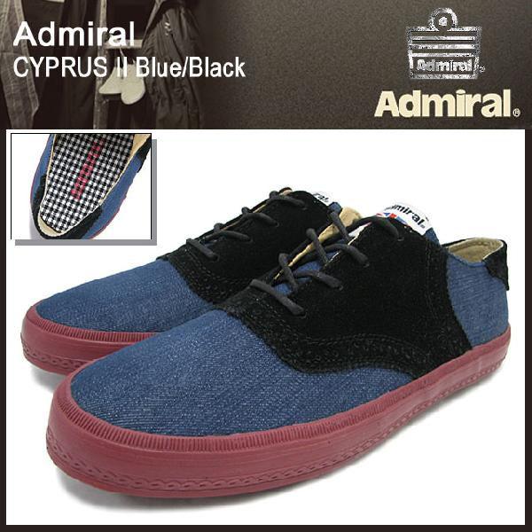Admiral（アドミラル） スニーカー サイプラス 2 ブルー/ブラック