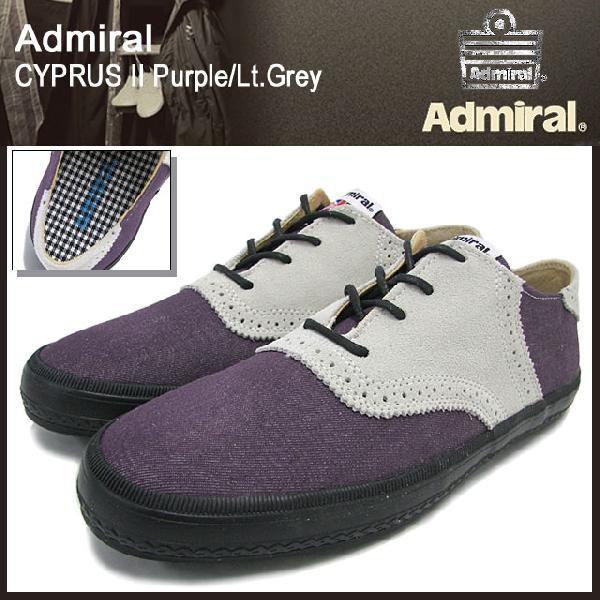 Admiral アドミラル 新品未使用 LLサイズ Admiral（アドミラル） スニーカー サイプラス 2 パープル/ライト