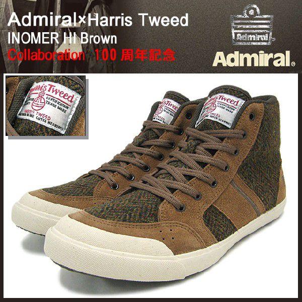 Admiral アドミラル Admiral×ハリス ツィード スニーカー