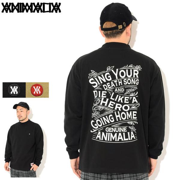 �A�j�}���A �����s �s�V���c ���� ANIMALIA �����Y ���b�N �l�b�N �w�r�[�I���X ( Mock Neck Heavy Oz L/S Tee �J�b�g�\�[ AN21A-CS02 )[M�� 1/1]
