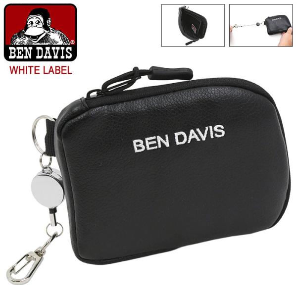 ベンデイビス 財布 BEN DAVIS メンズ PU レザー ラウンド ウォレット ホワイトレーベル ( BDW-8520 PU Leather Round Wallet WHITE LABEL )[M便 1/1]