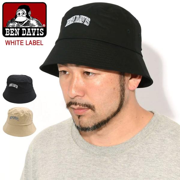 ベンデイビス ハット BEN DAVIS CL ブリム ダウン ホワイトレーベル ( BDW-8618CL CL Brim Down Hat WHITE LABEL バケットハット 帽子 )[M便 1/1]