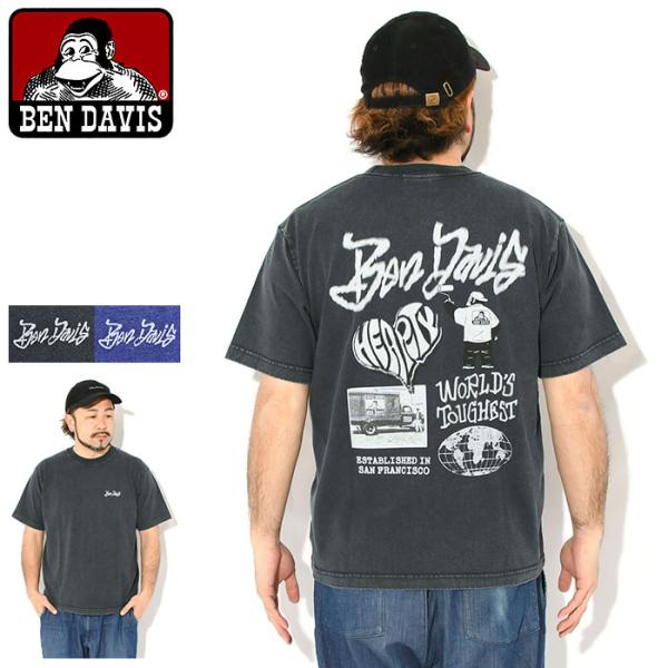 BEN DAVIS（ベンデイビス） Tシャツ 半袖 メンズ タギング VNTG ( C