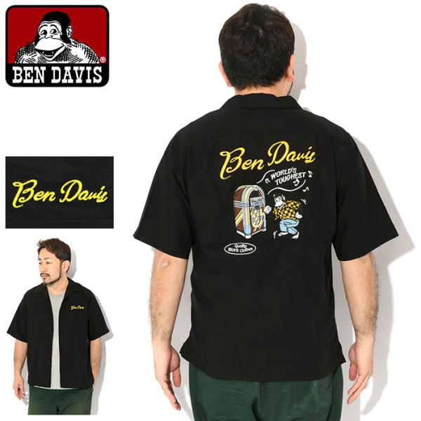 BEN DAVIS ベンデイビス シャツ 半袖 メンズ ジュークボックス