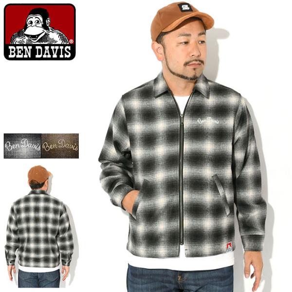 BEN DAVIS ベンデイビス ジャケット メンズ ヘビー プレイド