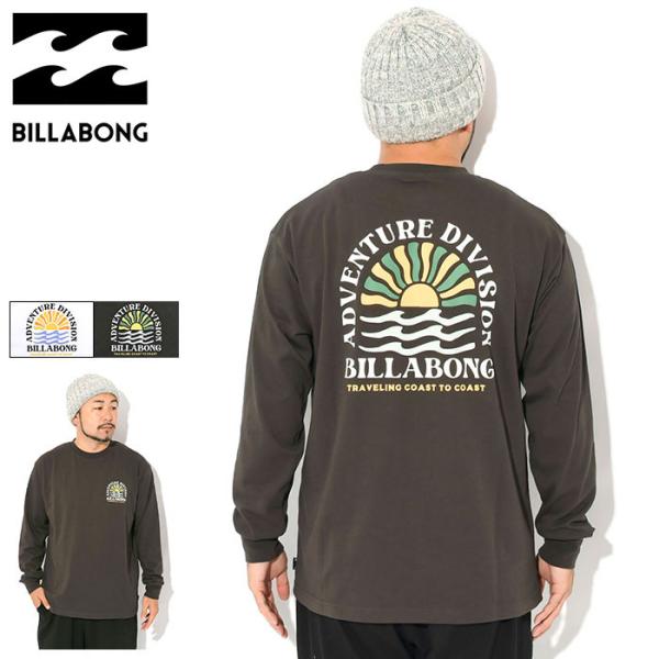 ビラボン ロンT Tシャツ 長袖 BILLABONG メンズ サンライズ コースト ( Sunrise Coast L/S Tee 吸水速乾 UVカット カットソー トップス BF012053 )[M便 1/1]