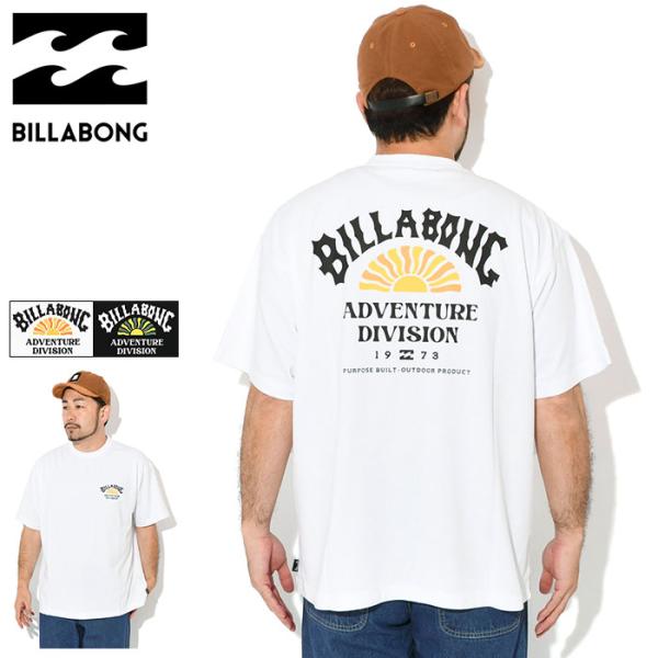 ビラボン Tシャツ 半袖 BILLABONG メンズ サンライズ アーチ ( Sunrise Arch S/S Tee 吸水速乾 UVカット ビッグシルエット オーバーサイズ BF012202 )[M便 1/1]