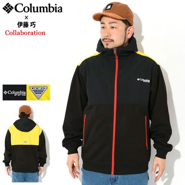 新品　コロンビアPFG x 伊藤巧　フーディーJKT　L 黒　ブラック 新品 コロンビアPFG x 伊藤巧 フーディーJKT L 黒 ブラック
