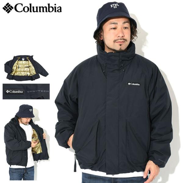 Columbia - コロンビア Columbia ダウンジャケット 黒 ECR4 Columbia コロンビア ジャケット オムニヒート メンズ コーブ