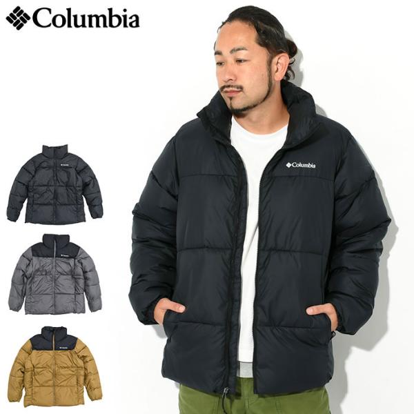 コロンビア 中綿ダウンジャケット メンズ アウター スタンドカラー PUFFECT II JACKET パフェクト2ジャケット WM9488 icefield_col-wm9488