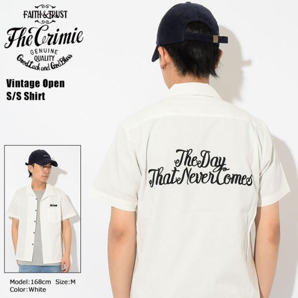 CRIMIE（クライミー） シャツ 半袖 メンズ ビンテージ オープン(crimie