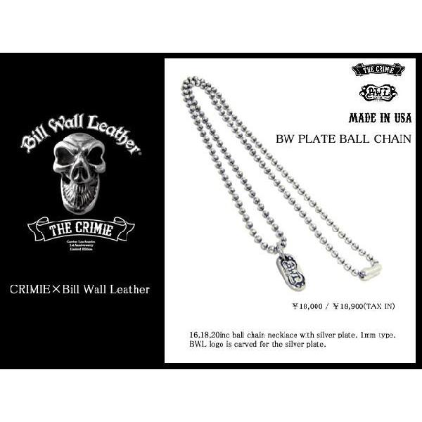 CRIMIE（クライミー） CRIMIE×BILL WALL LEATHER BW プレート ボール